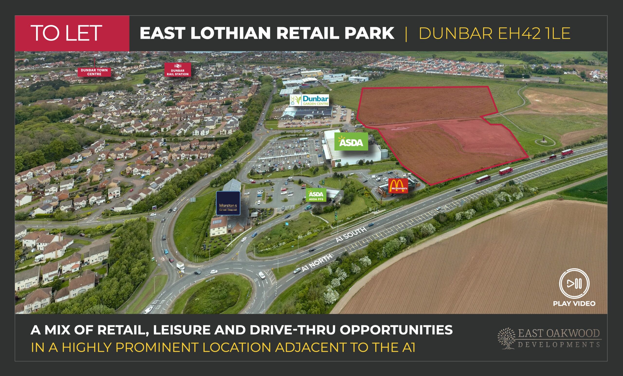 East Lothian Retail Park, Dunbar EH42 1LE